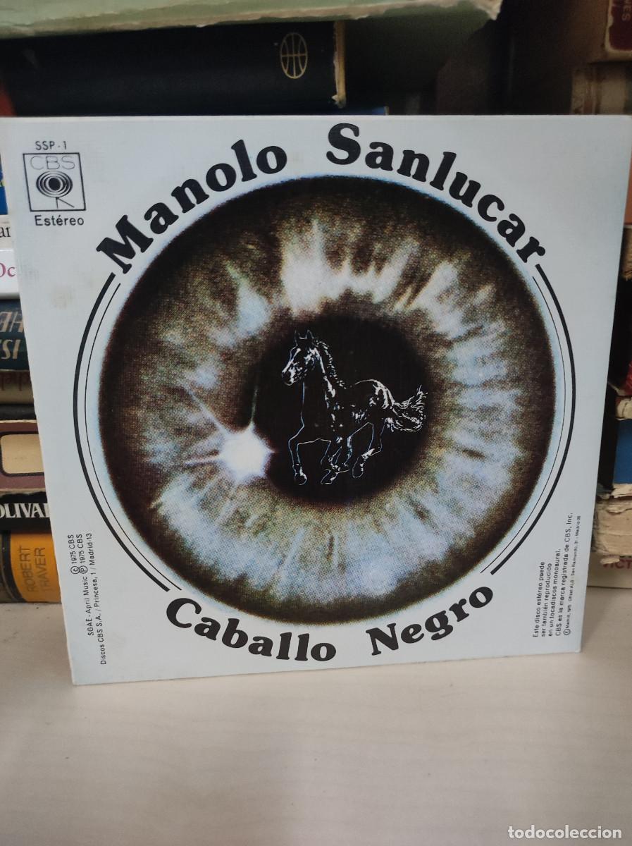 Discos de vinilo: Manolo Sanlucar &ndash; Caballo Negro - Foto 2