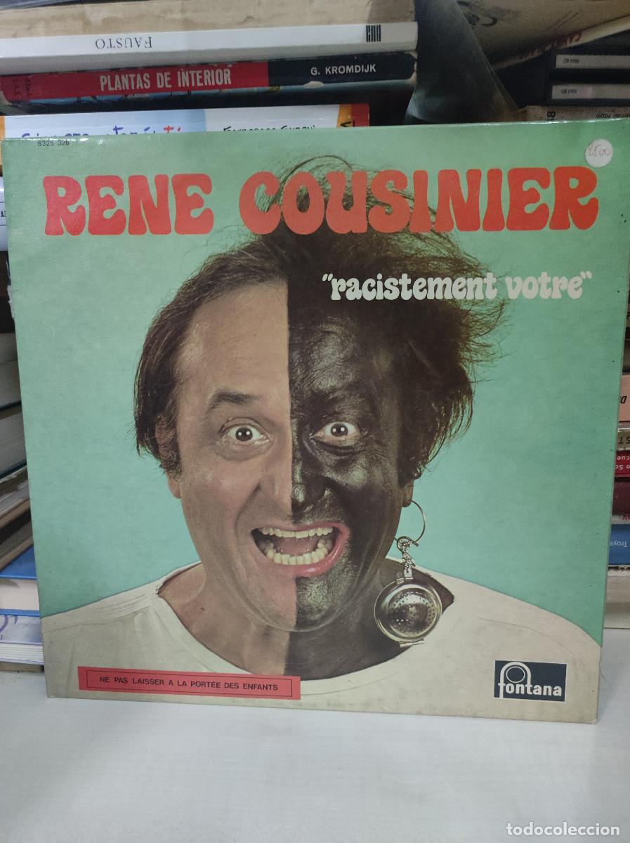 Discos de vinilo: Ren&eacute; Cousinier &ndash; Racistement Votre - Foto 1