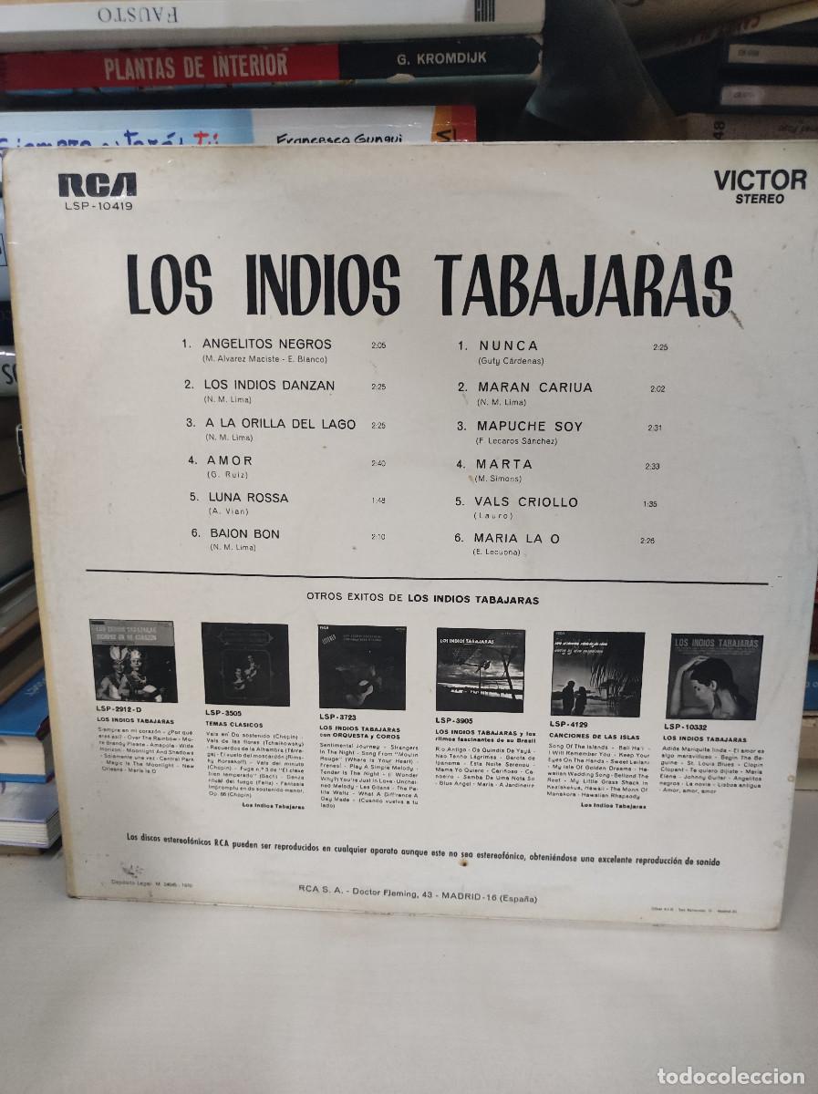 Discos de vinilo: Los Indios Tabajaras - Foto 2
