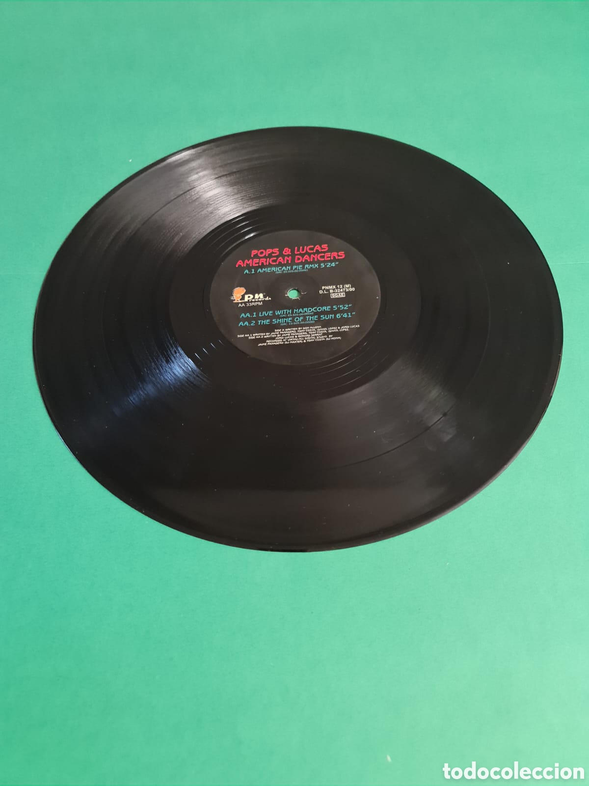 Discos de vinilo: Vinilo POPS and LUCAS. AMERICAN DANCERS. - Foto 2