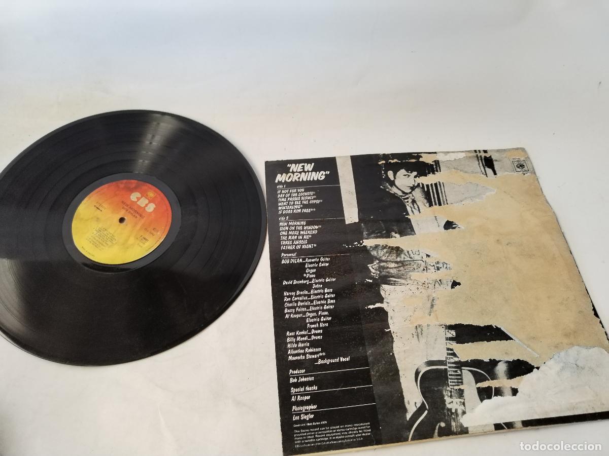 Discos de vinilo: new morning bob dylan 1970 - c134 - Foto 4