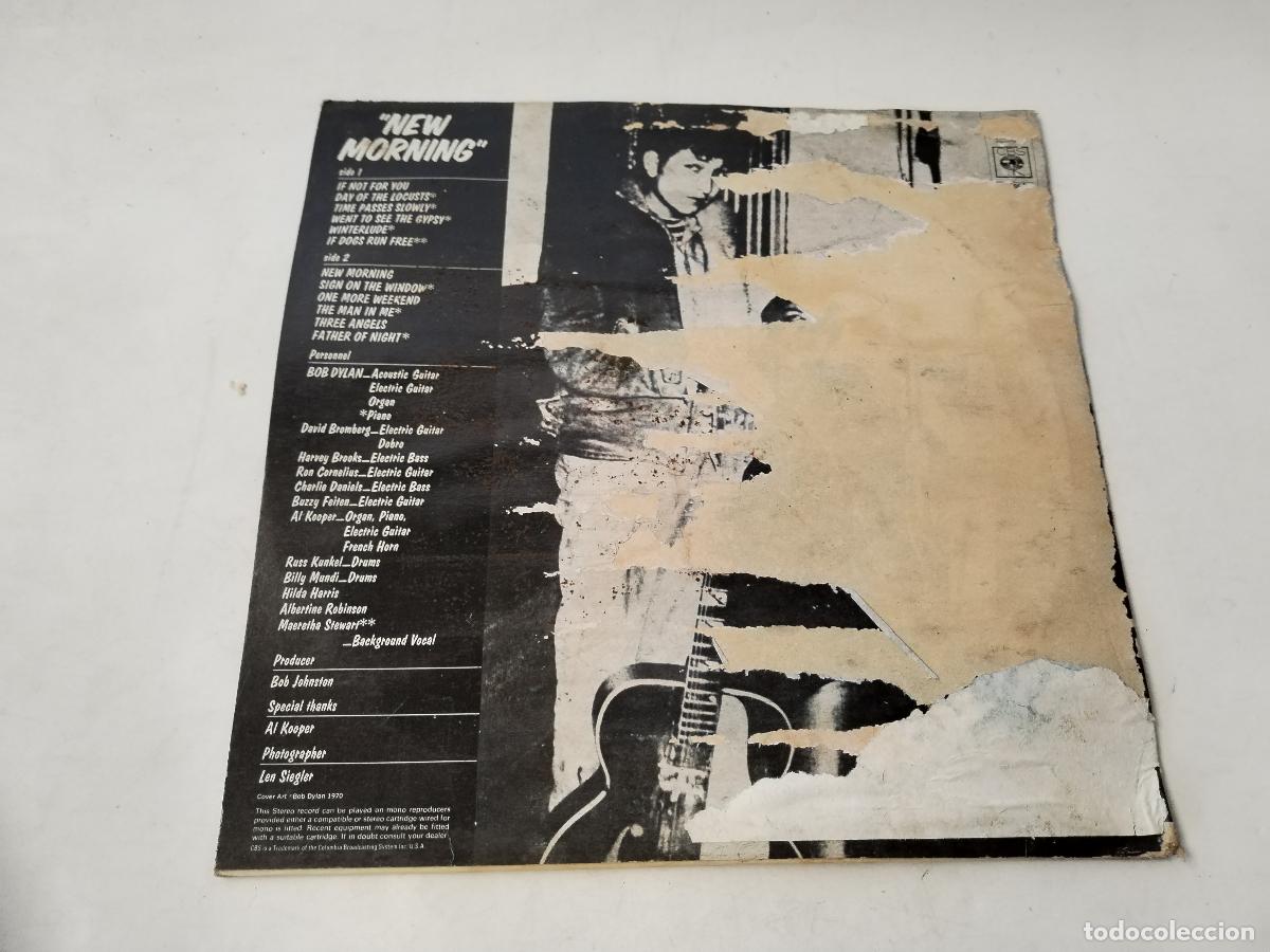 Discos de vinilo: new morning bob dylan 1970 - c134 - Foto 6