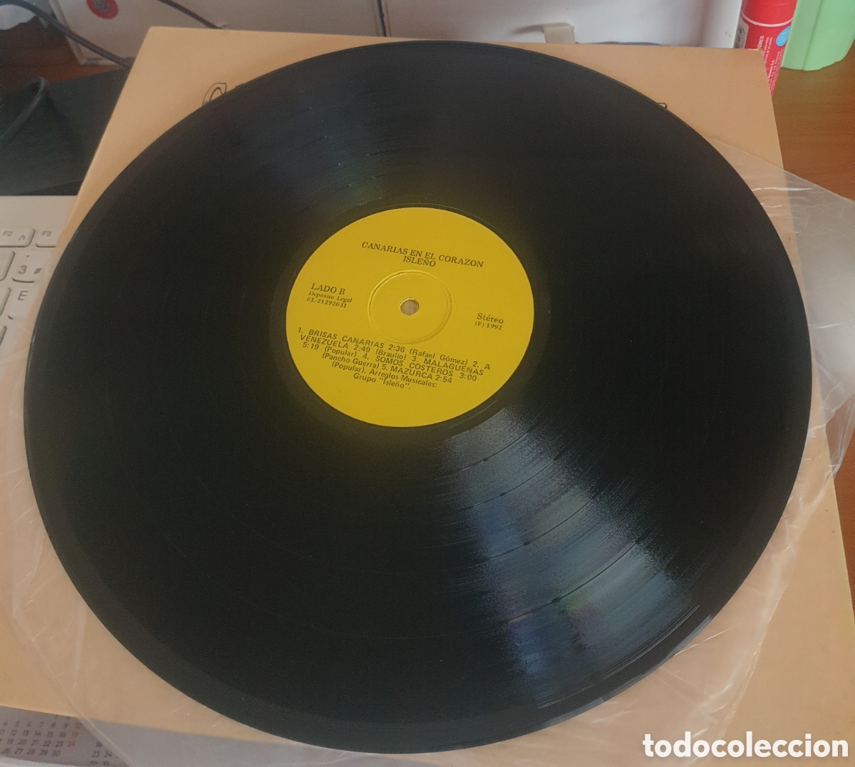 Discos de vinilo: Canarias en el corazon. Isle&ntilde;o - Foto 2