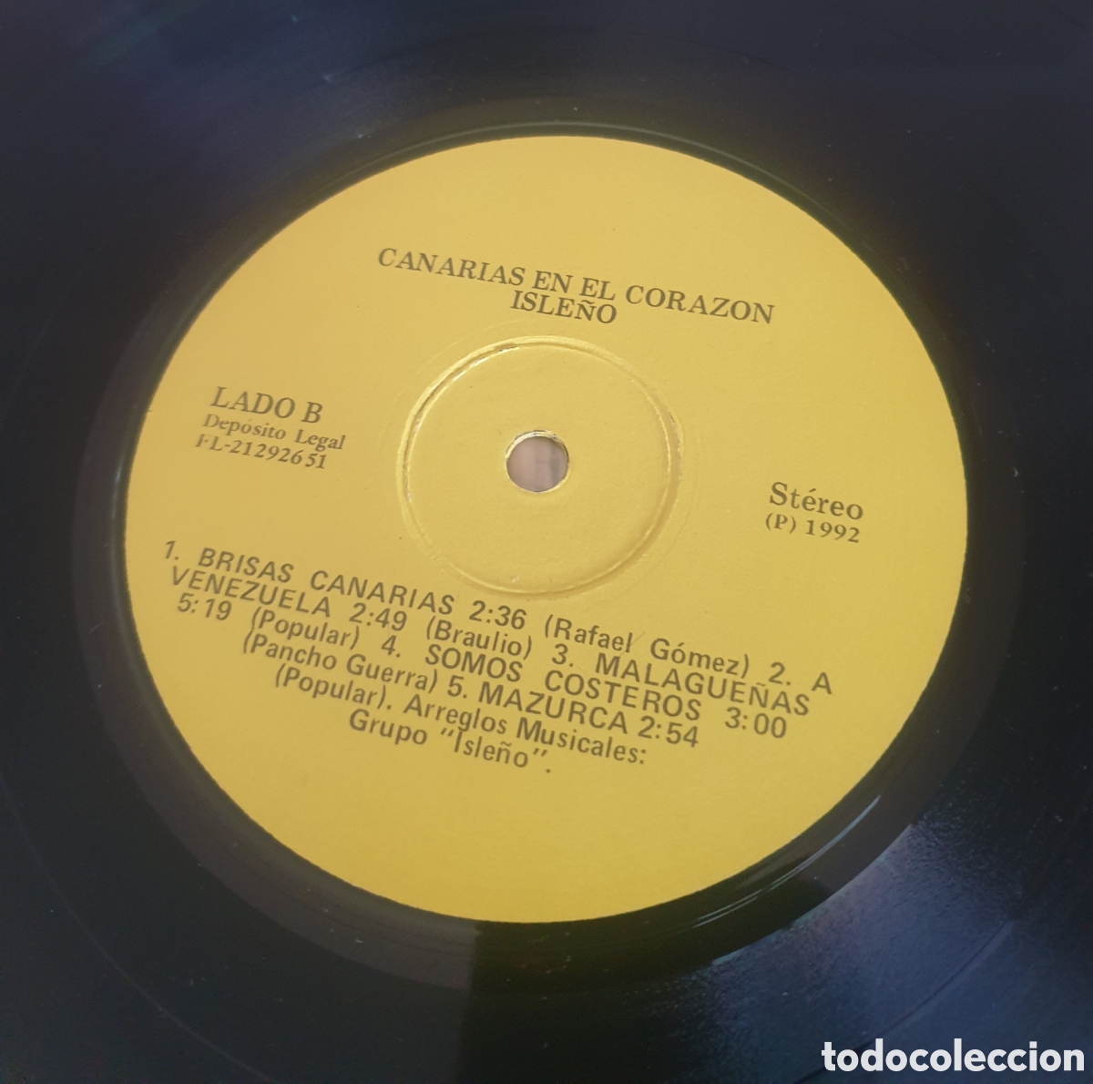 Discos de vinilo: Canarias en el corazon. Isle&ntilde;o - Foto 3