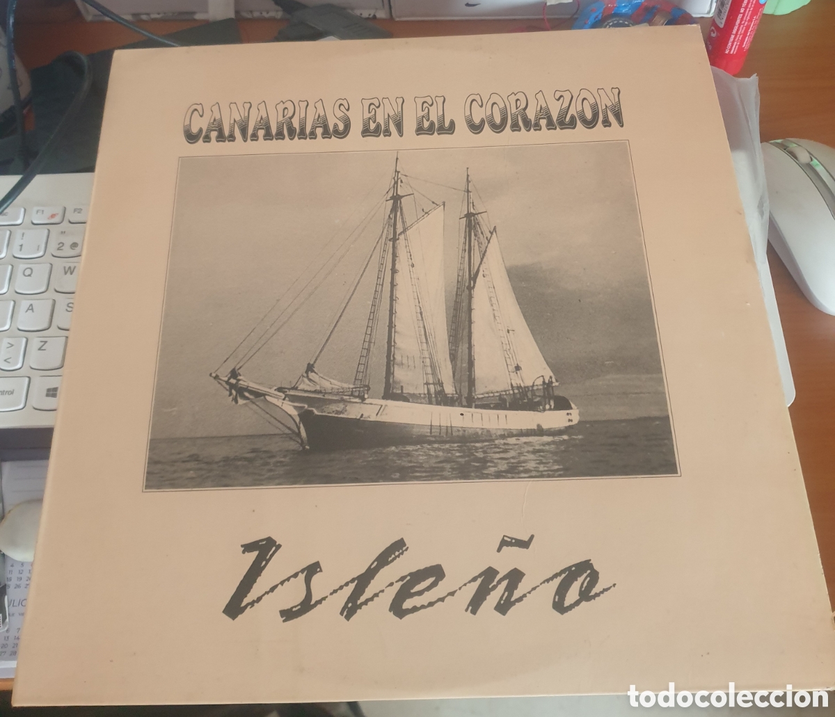Discos de vinilo: Canarias en el corazon. Isle&ntilde;o - Foto 1