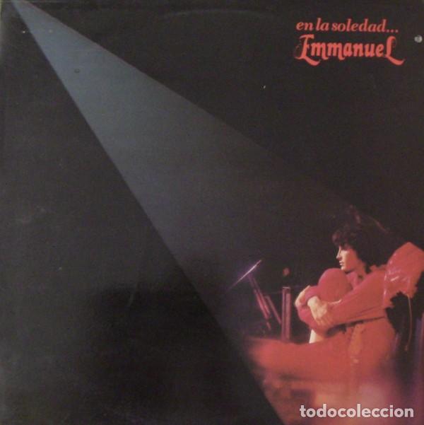 Discos de vinilo: Emmanuel &lrm;&ndash; En La Soledad... - Foto 1