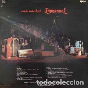 Discos de vinilo: Emmanuel &lrm;&ndash; En La Soledad... - Foto 2