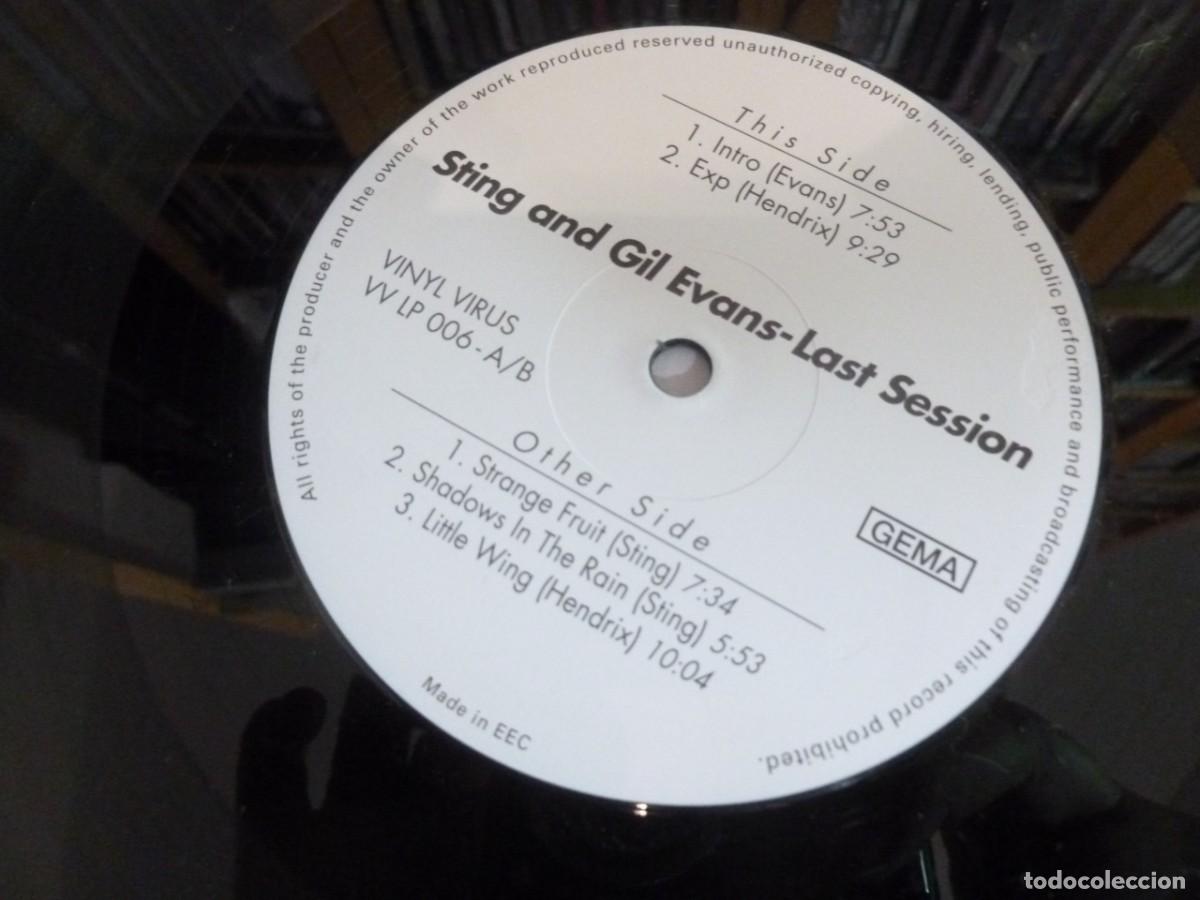 Discos de vinilo: Sting, Gil Evans And His Orchestra Last Session 2LP vg+ - Foto 6