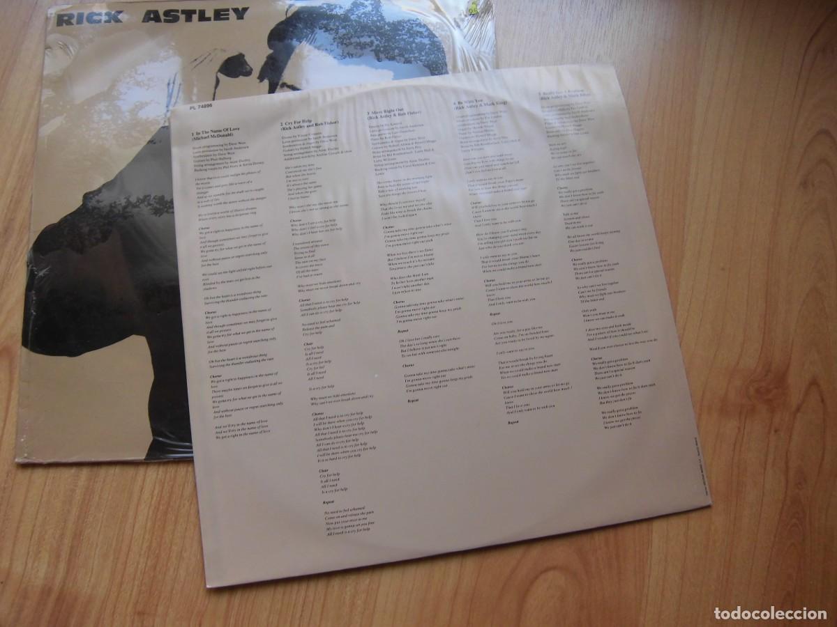 Discos de vinilo: LP VINILO RICK ASTLEY FREE - Foto 3