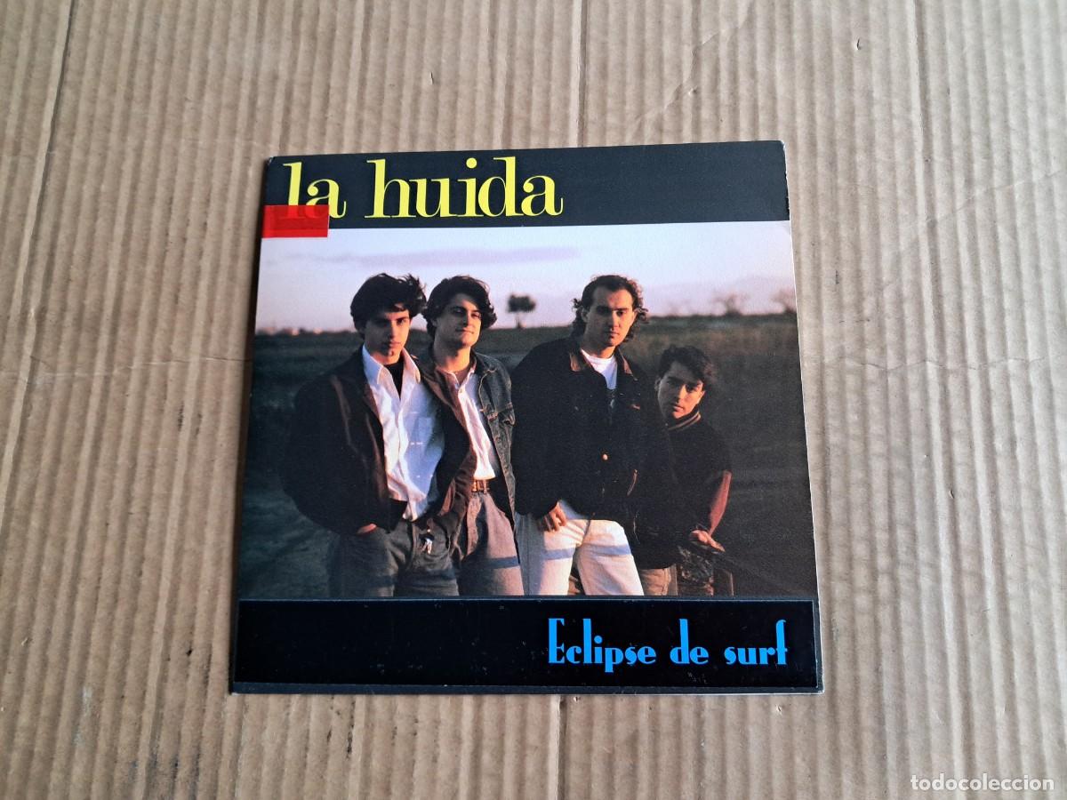 Discos de vinilo: LA HUIDA - ECLIPSE DE SURF SINGLE PROMOCIONAL 1991 - Foto 1