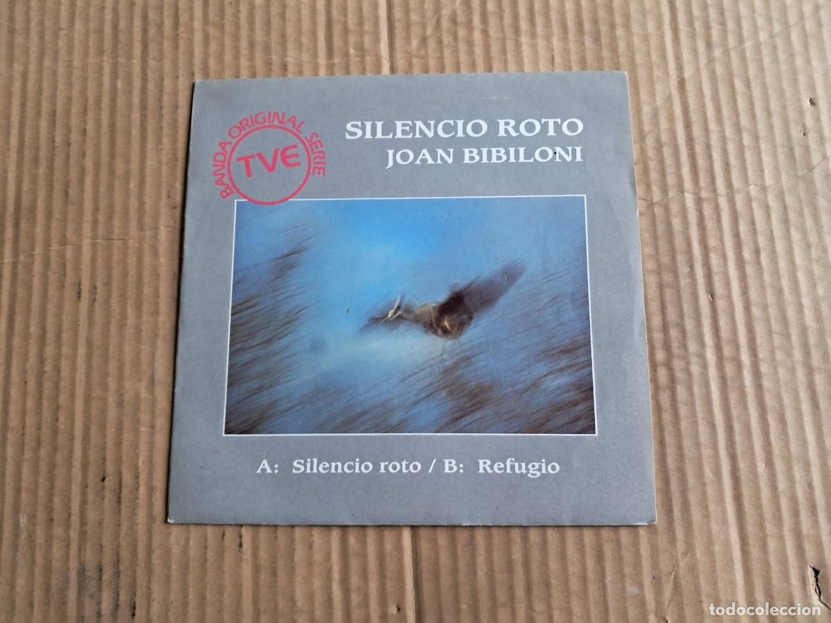 Discos de vinilo: JOAN BIBILONI - SILENCIO ROTO SINGLE 1987 - Foto 1