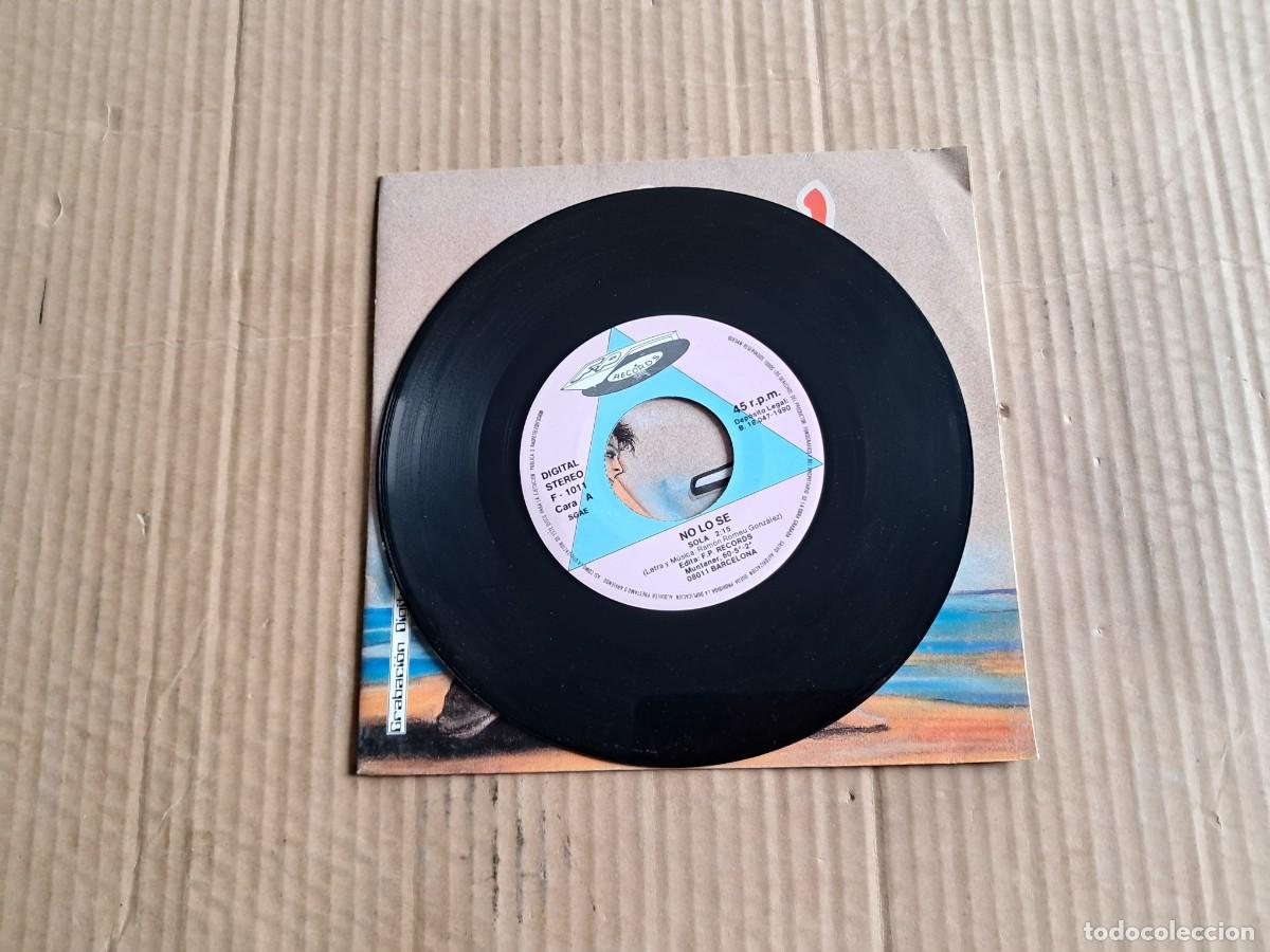 Discos de vinilo: NO LO SE ! - SOLA SINGLE 1990 - Foto 2