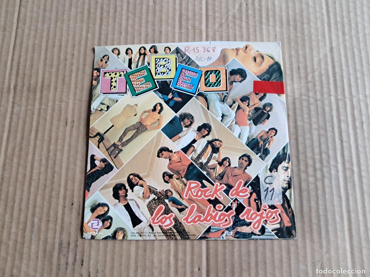 Discos de vinilo: TEBEO - MIENTES SINGLE PROMOCIONAL 1979 - Foto 3