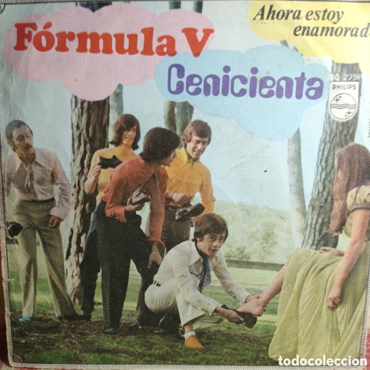 Discos de vinilo: Formula V &ndash; Cenicienta .1969 original Spain disco 7&rdquo; vinilo - Foto 2
