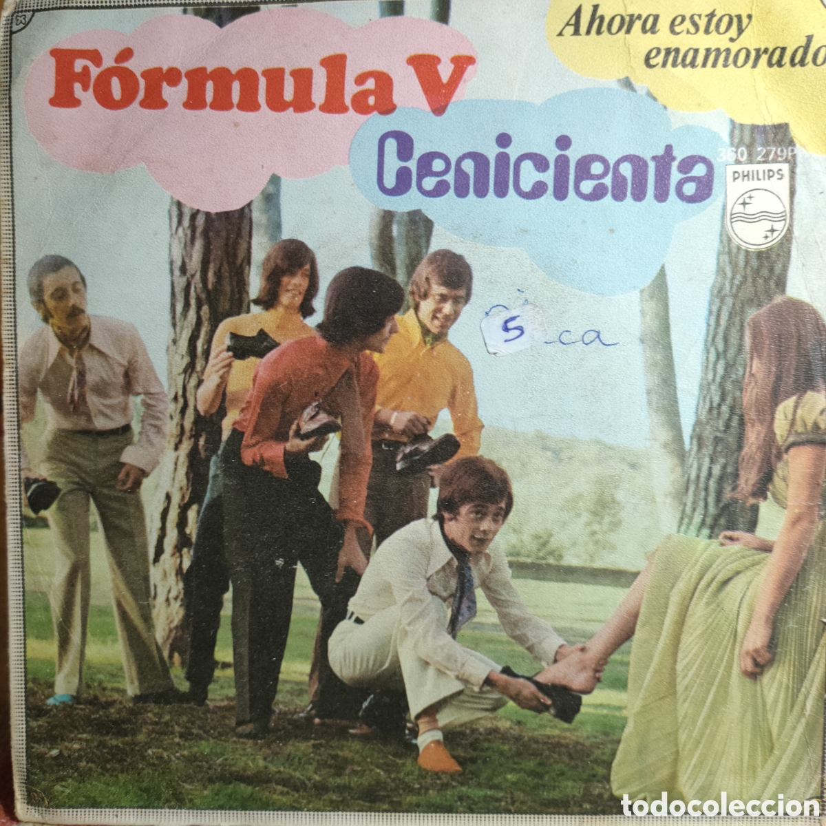 Discos de vinilo: Formula V &ndash; Cenicienta .1969 original Spain disco 7&rdquo; vinilo - Foto 1