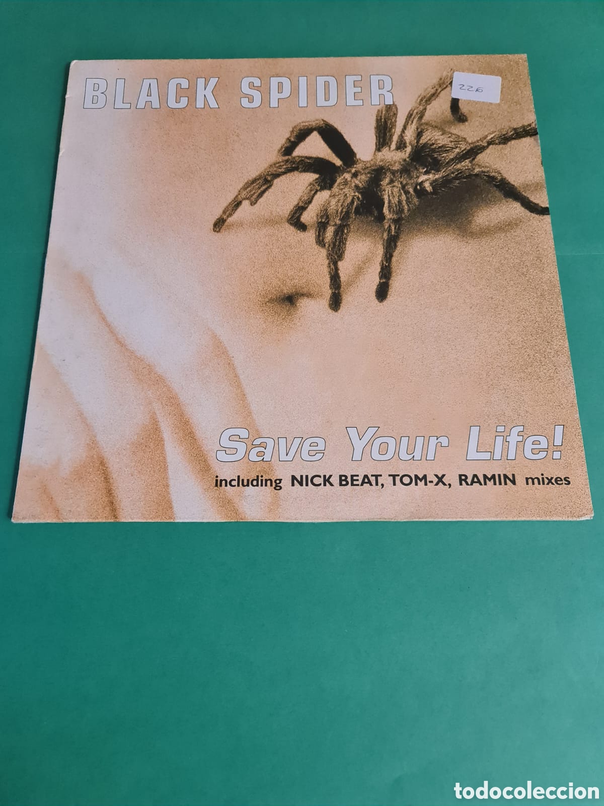 Discos de vinilo: Vinilo BLACK SPIDER. Save Your Life! - Foto 1