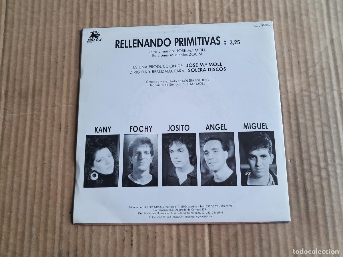 Discos de vinilo: LINEA DIRECTA - RELLENANDO PRIMITIVAS SINGLE 1988 - Foto 3