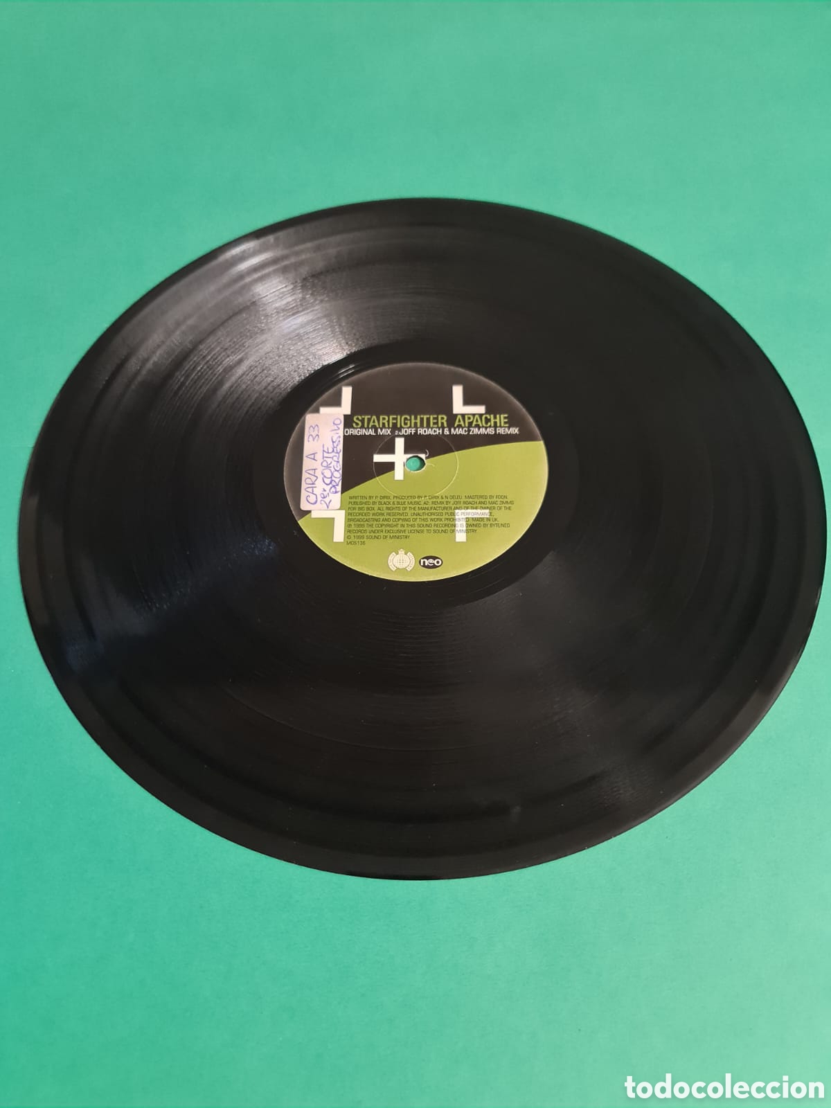 Discos de vinilo: Vinilo STARFIGHTER APACHE. - Foto 2