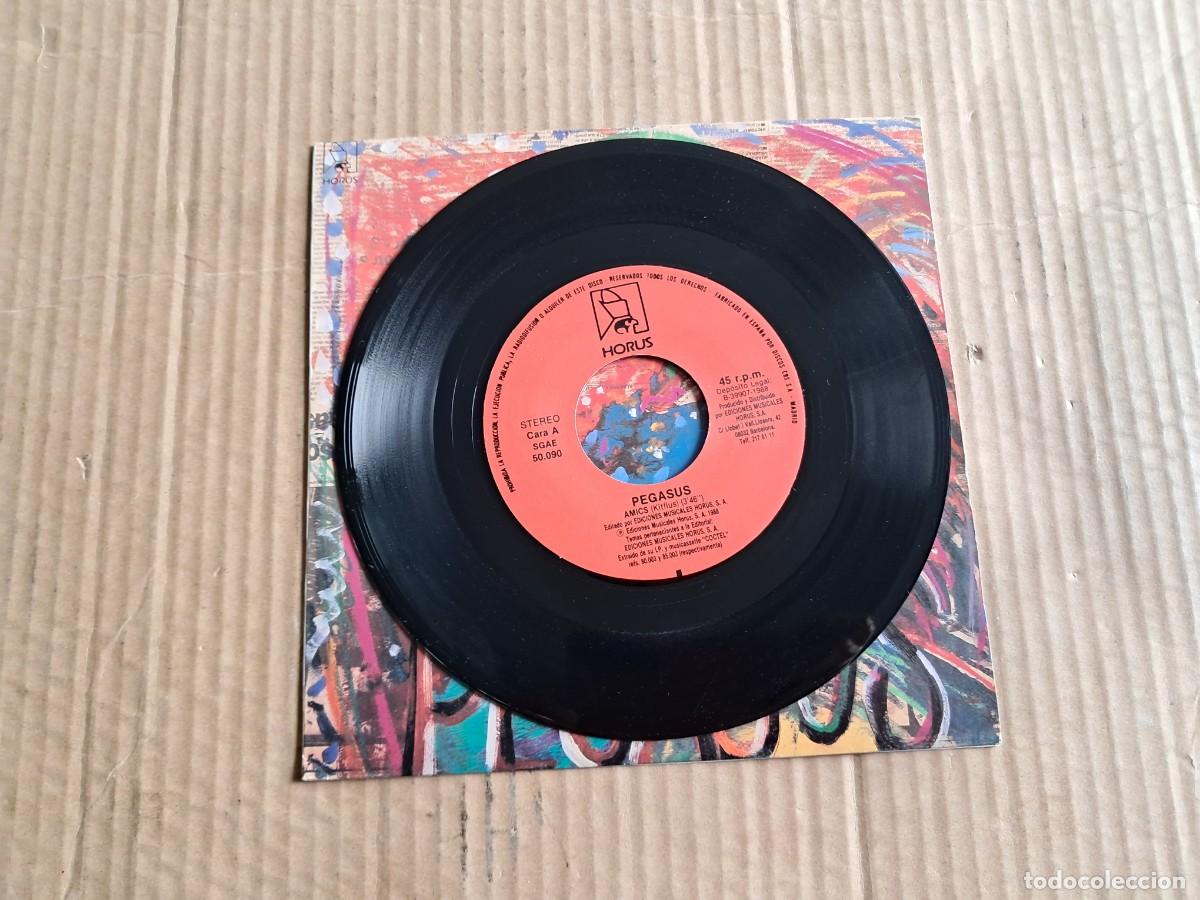 Discos de vinilo: PEGASUS - AMICS SINGLE 1988 - Foto 2