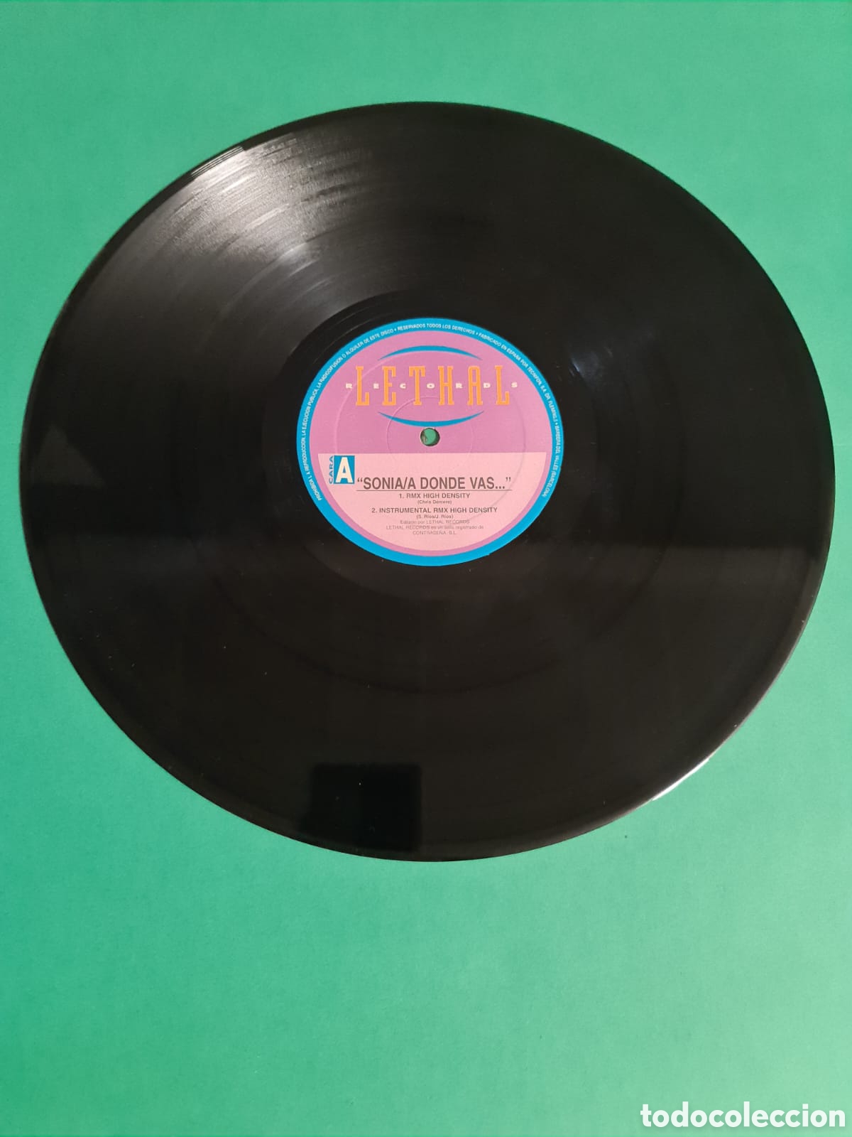 Discos de vinilo: Vinilo SONIA / A DONDE VAS... Maxi single - Foto 3