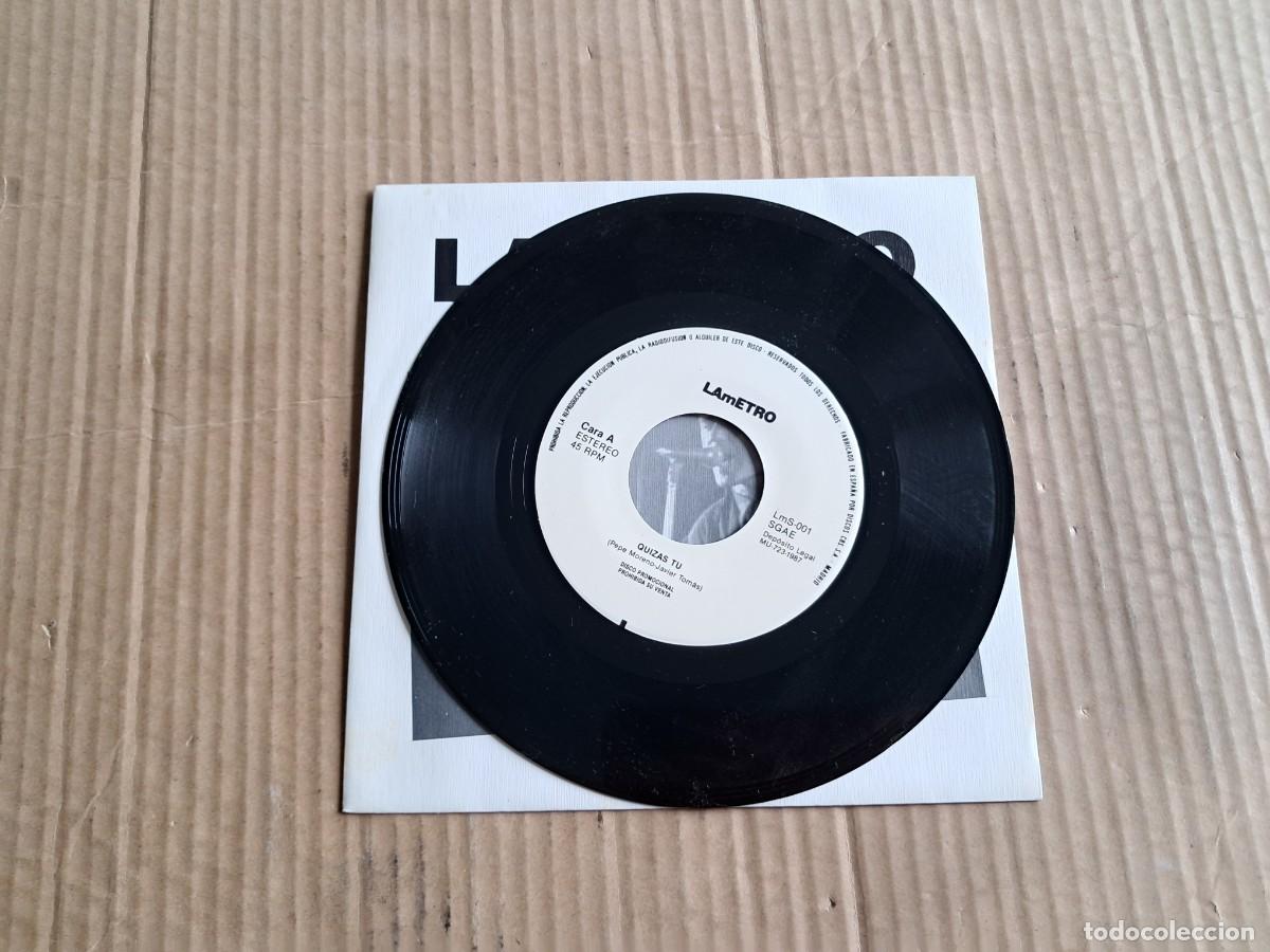 Discos de vinilo: LAMETRO - QUIZAS TU SINGLE 1987 - Foto 2