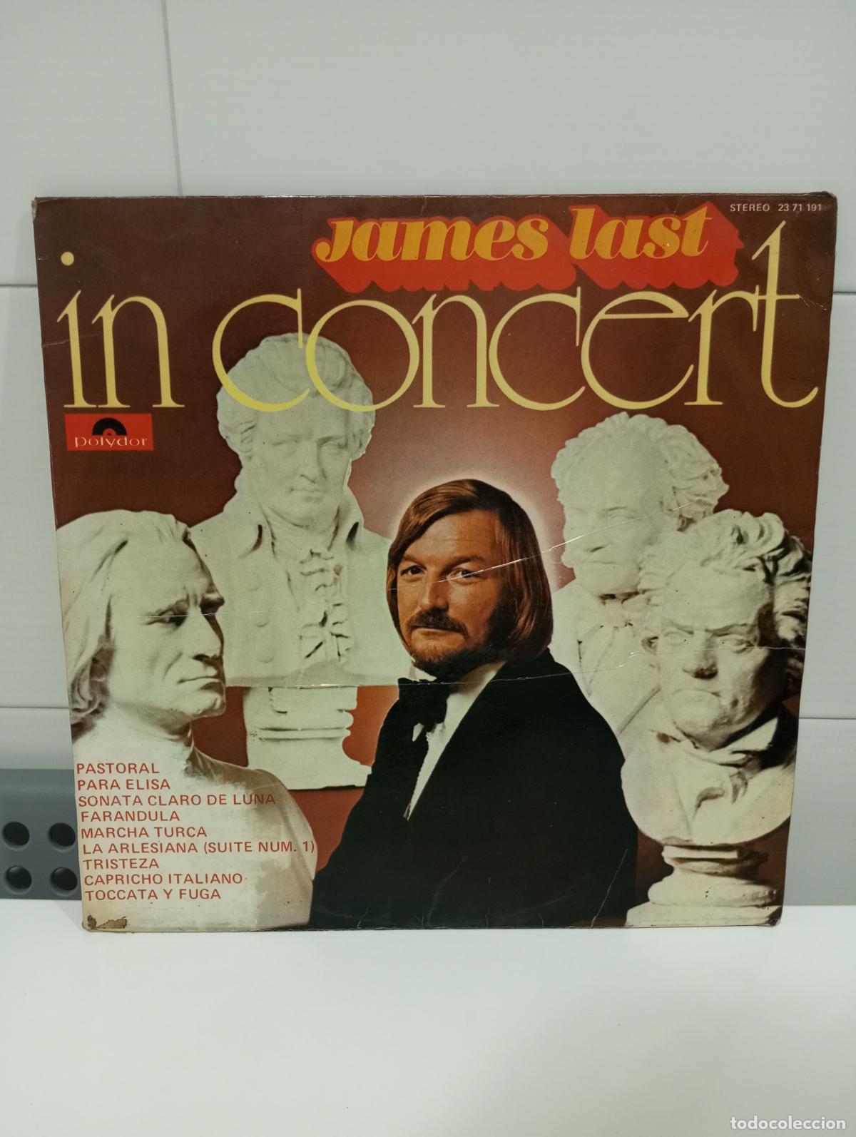 Discos de vinilo: JAMEST LAST IN CONCERT - Foto 1