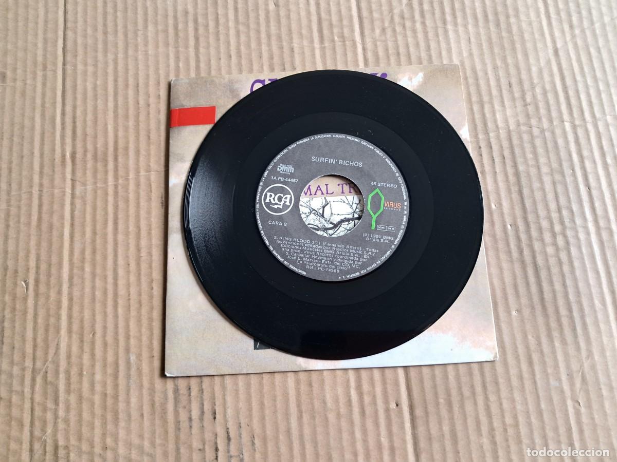Discos de vinilo: SURFIN BICHOS - DULCE MAL TRAGO SINGLE 1991 - Foto 2