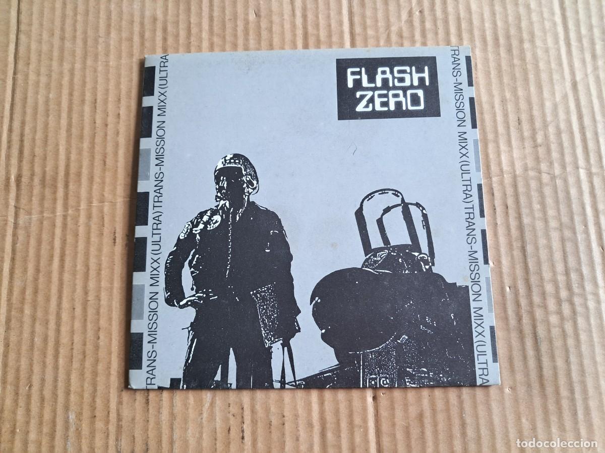 Discos de vinilo: FLASH ZERO - TRANS MISSION SINGLE PROMOCIONAL 1989 E.B.M. - Foto 1