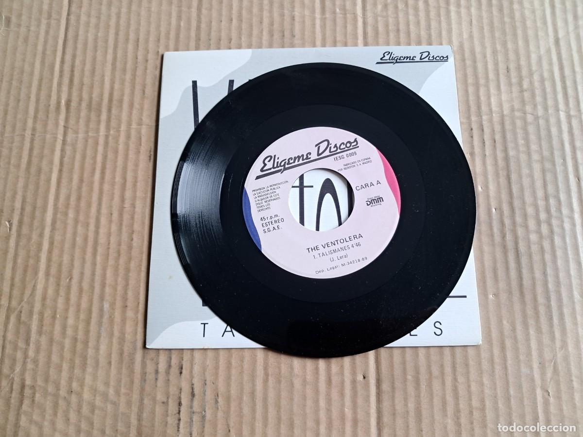 Discos de vinilo: THE VENTOLERA - TALISMANES SINGLE 1989 - Foto 2