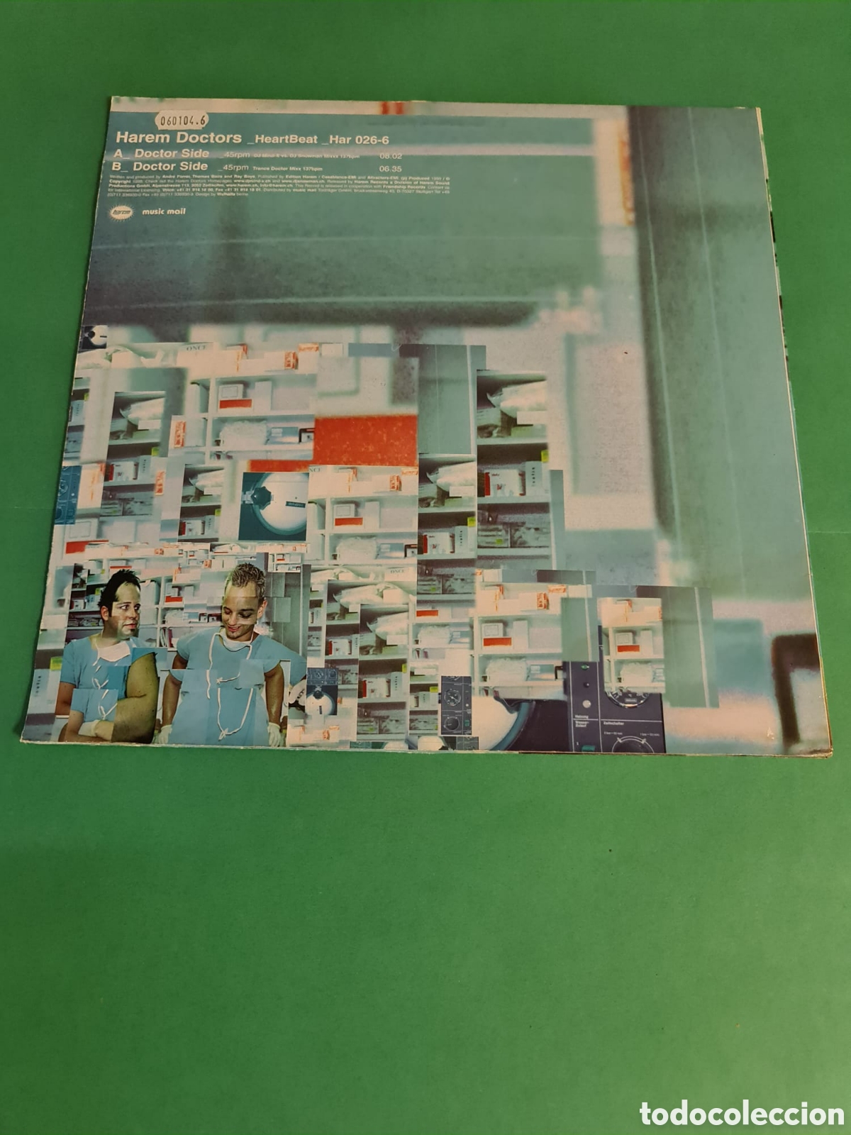 Discos de vinilo: Vinilo Harem Doctors- Latido del coraz&oacute;n - Foto 4