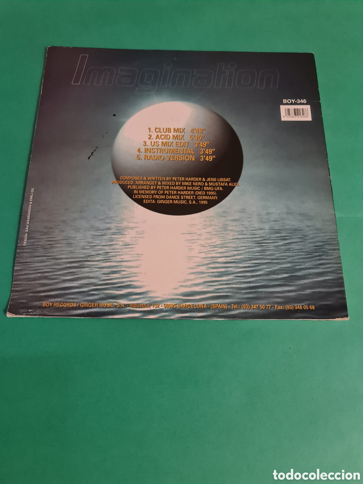 Discos de vinilo: Vinilo Time Zone &rdquo; IMAGINATION&rdquo; - Foto 2