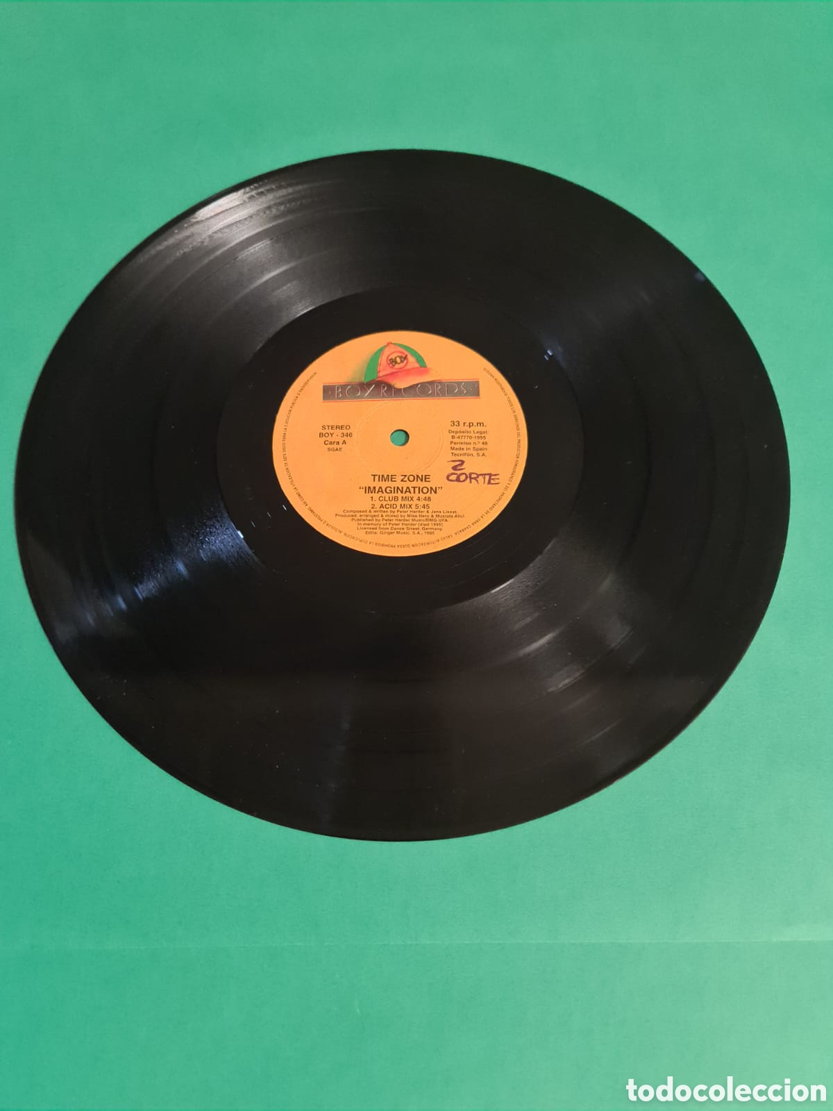 Discos de vinilo: Vinilo Time Zone &rdquo; IMAGINATION&rdquo; - Foto 4