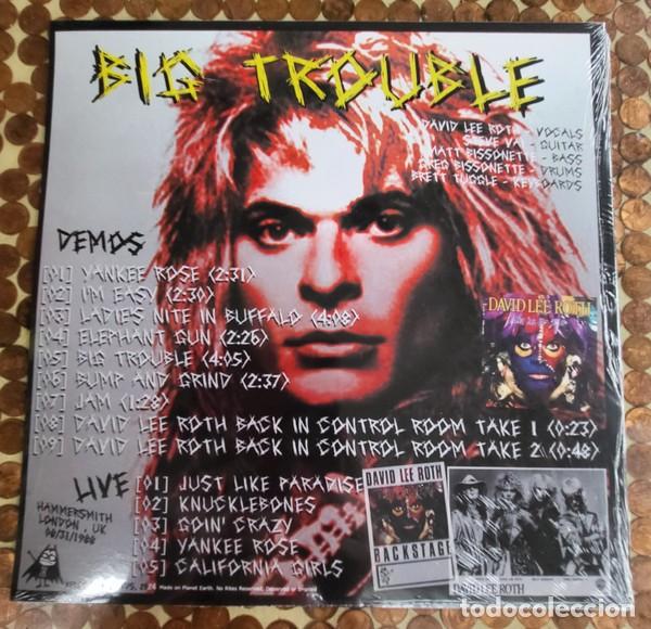 Discos de vinilo: David Lee Roth &ndash; Big Trouble LP - Foto 2