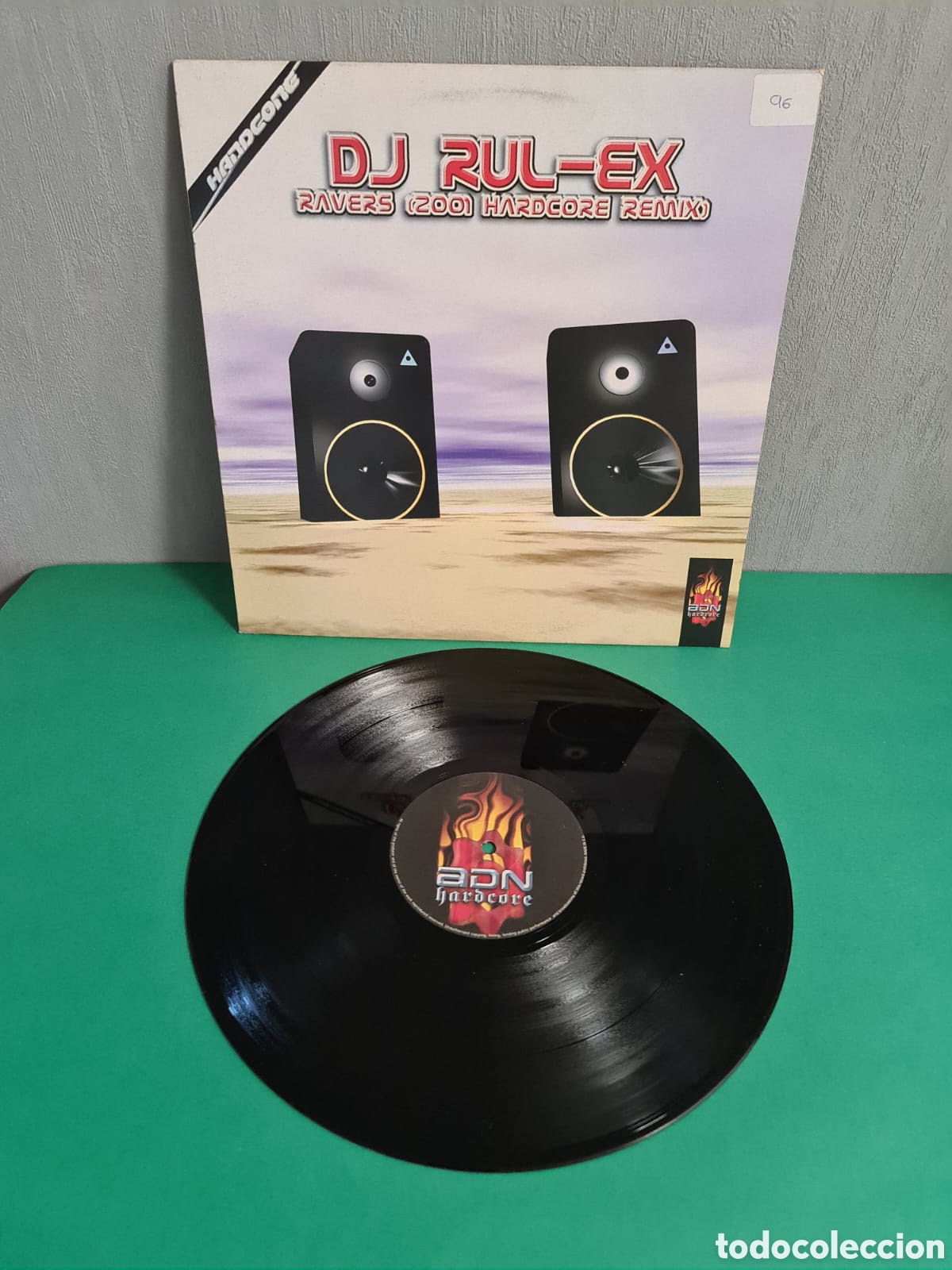 Discos de vinilo: Vinilo DJ RUL- EX. Ravers 2001. HARDCORE - Foto 3