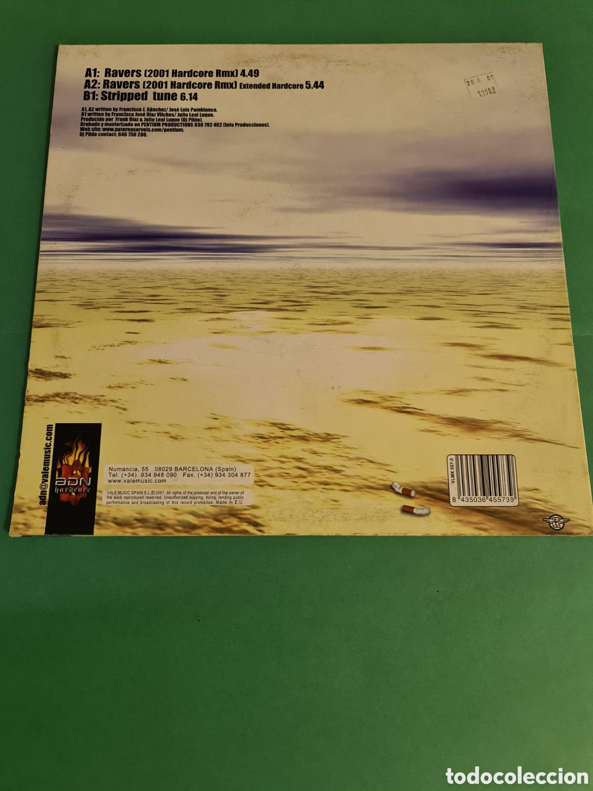 Discos de vinilo: Vinilo DJ RUL- EX. Ravers 2001. HARDCORE - Foto 4