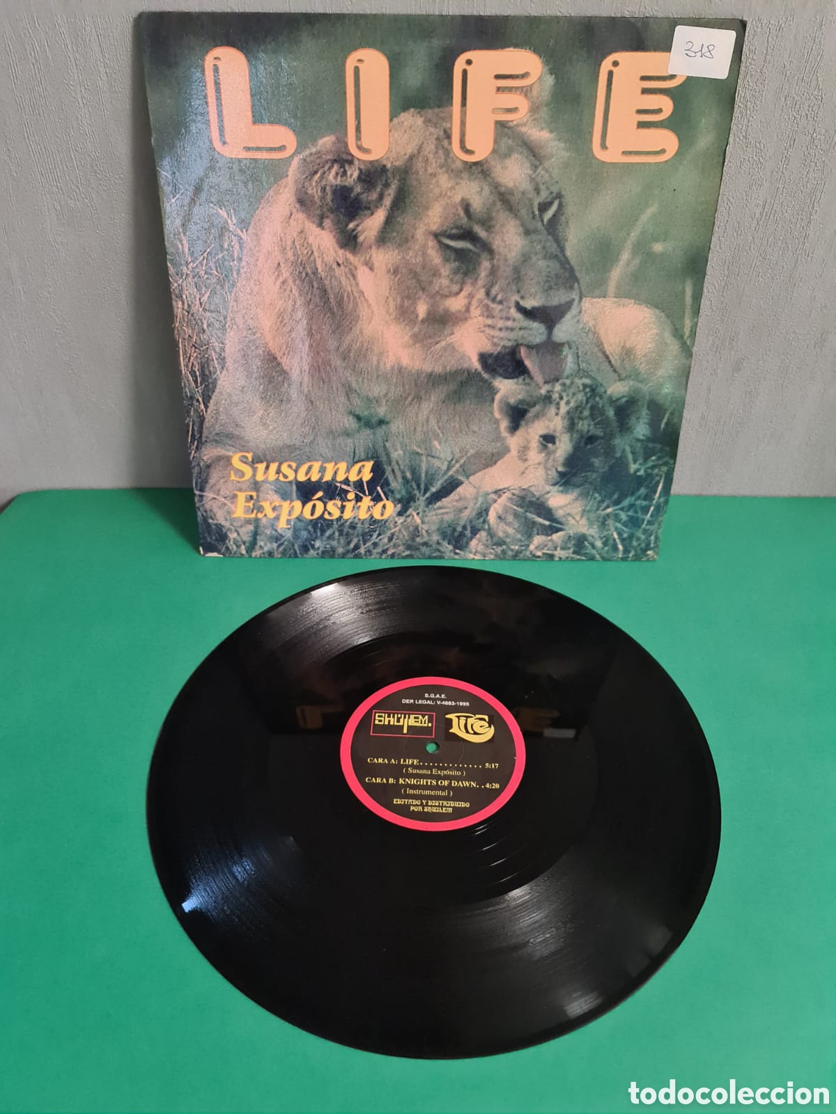 Discos de vinilo: Vinilo Susana Exp&oacute;sito. LIFE. - Foto 3