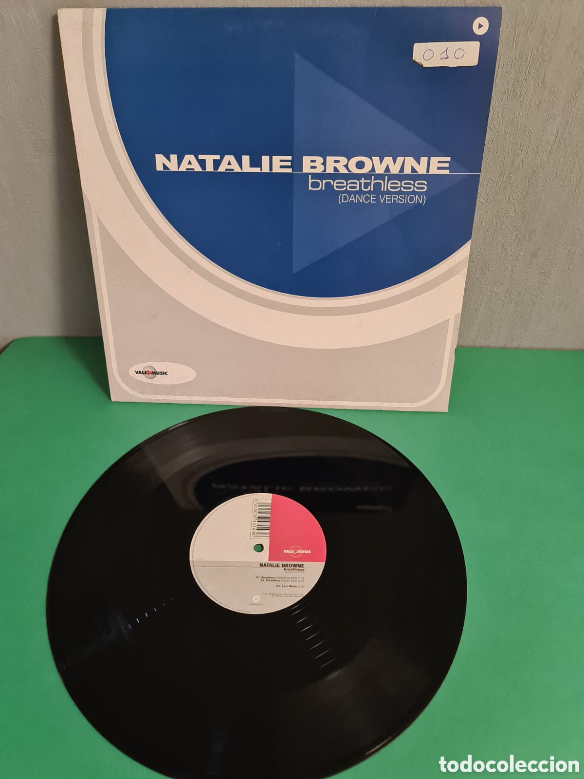Discos de vinilo: Vinilo NATALIE BROWNE/ Breathless ( DANCE VERSION) - Foto 3