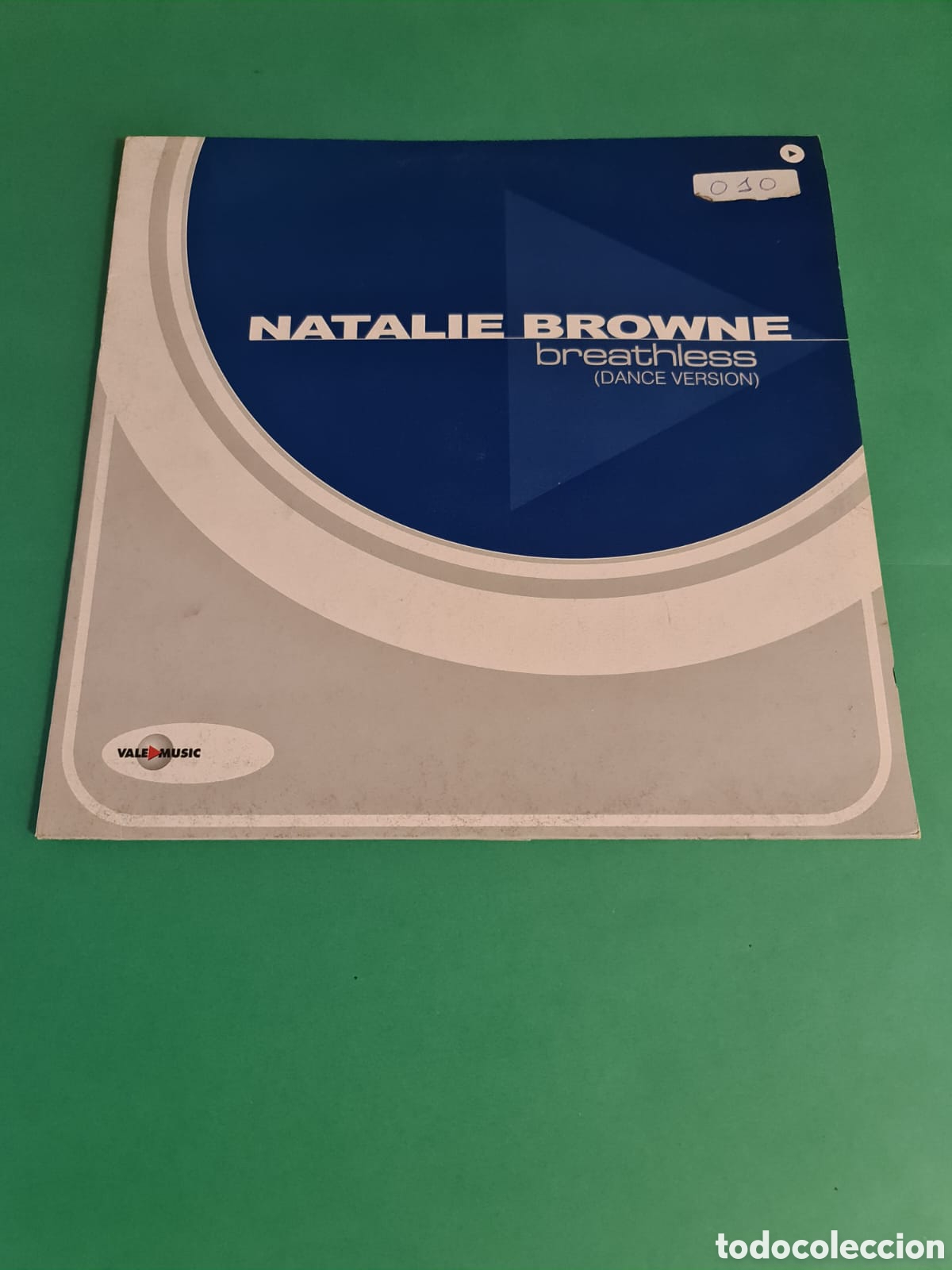 Discos de vinilo: Vinilo NATALIE BROWNE/ Breathless ( DANCE VERSION) - Foto 1