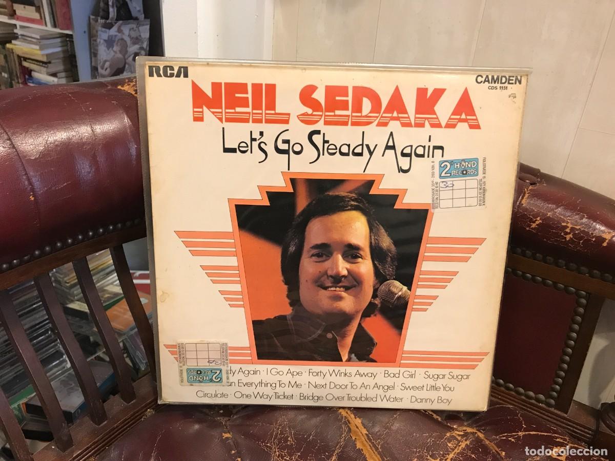 Discos de vinilo: LP. NEIL SEDAKA. LETS GO STEADY AGAIN. - Foto 1