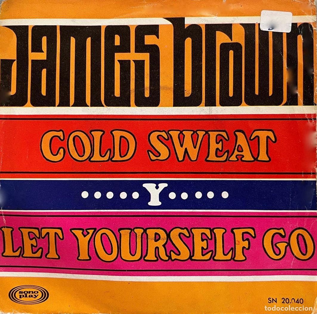 Discos de vinilo: JAMES BROWN. COLD SWEAT. PORTADA SINGLE ORIGINAL ESPA&Ntilde;A - Foto 1