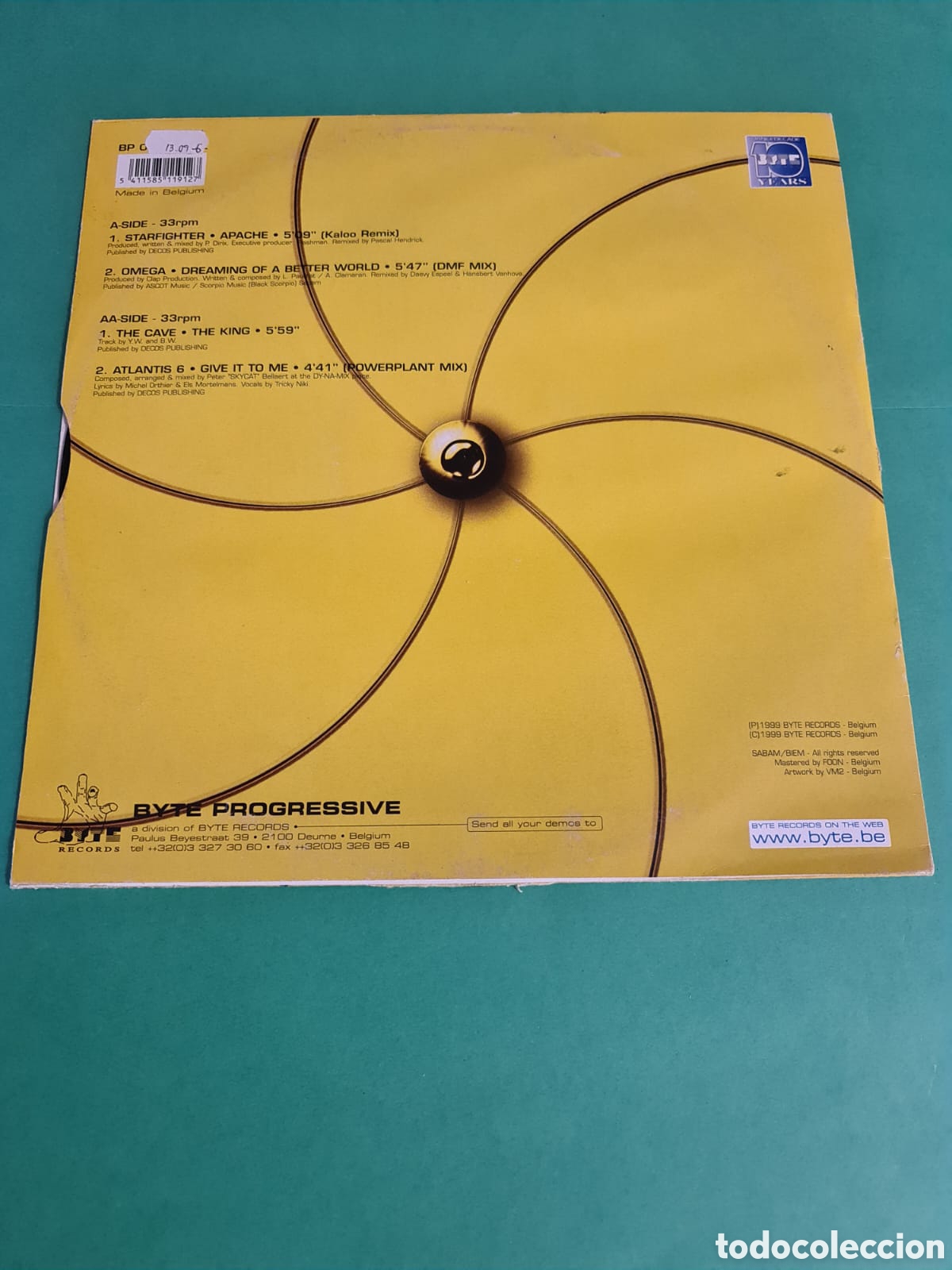 Discos de vinilo: Vinilo BYTE PROGRESSIVE- ATTACK 3. - Foto 5