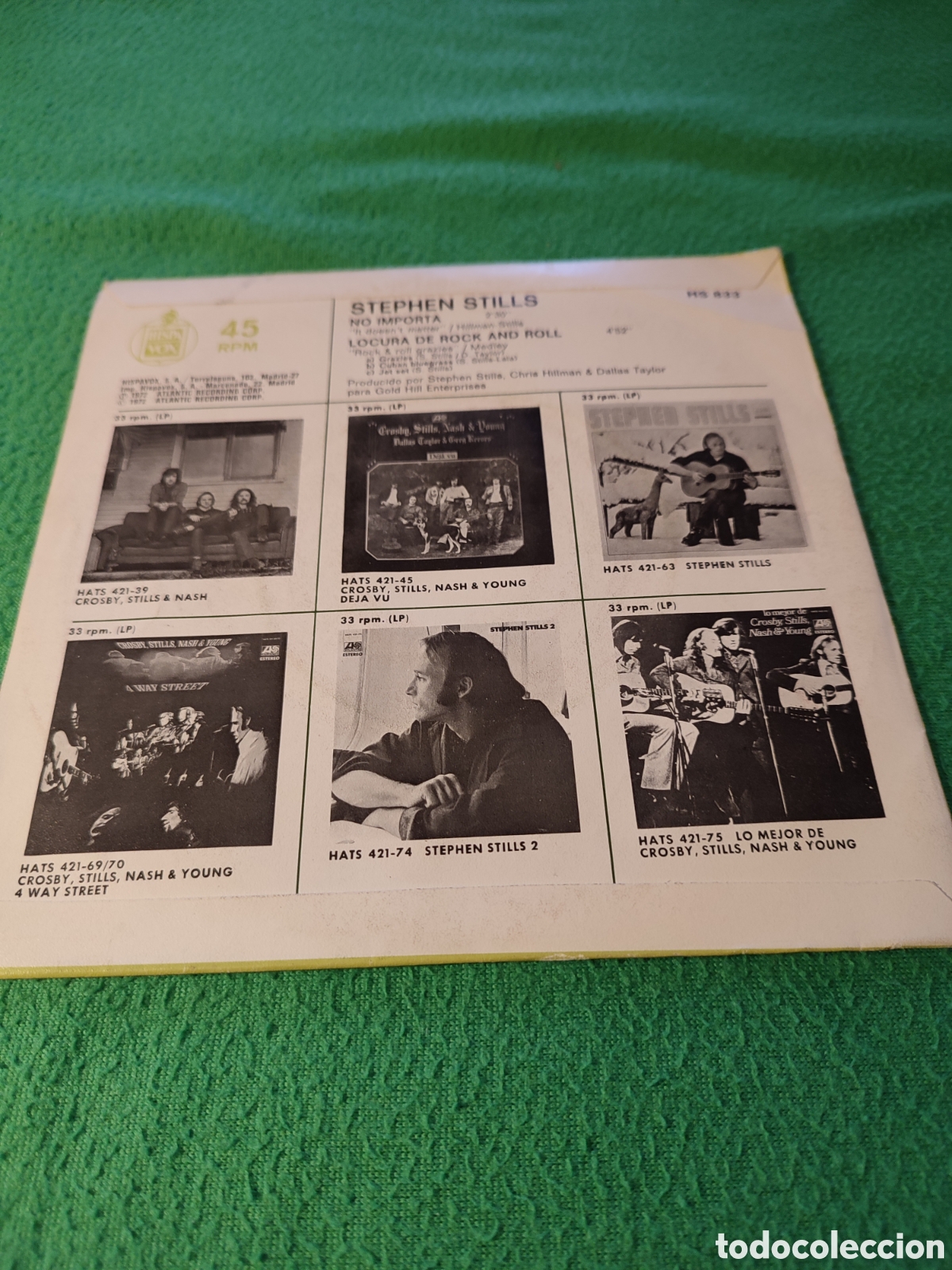 Discos de vinilo: Stephen Stills - No importa - Foto 2