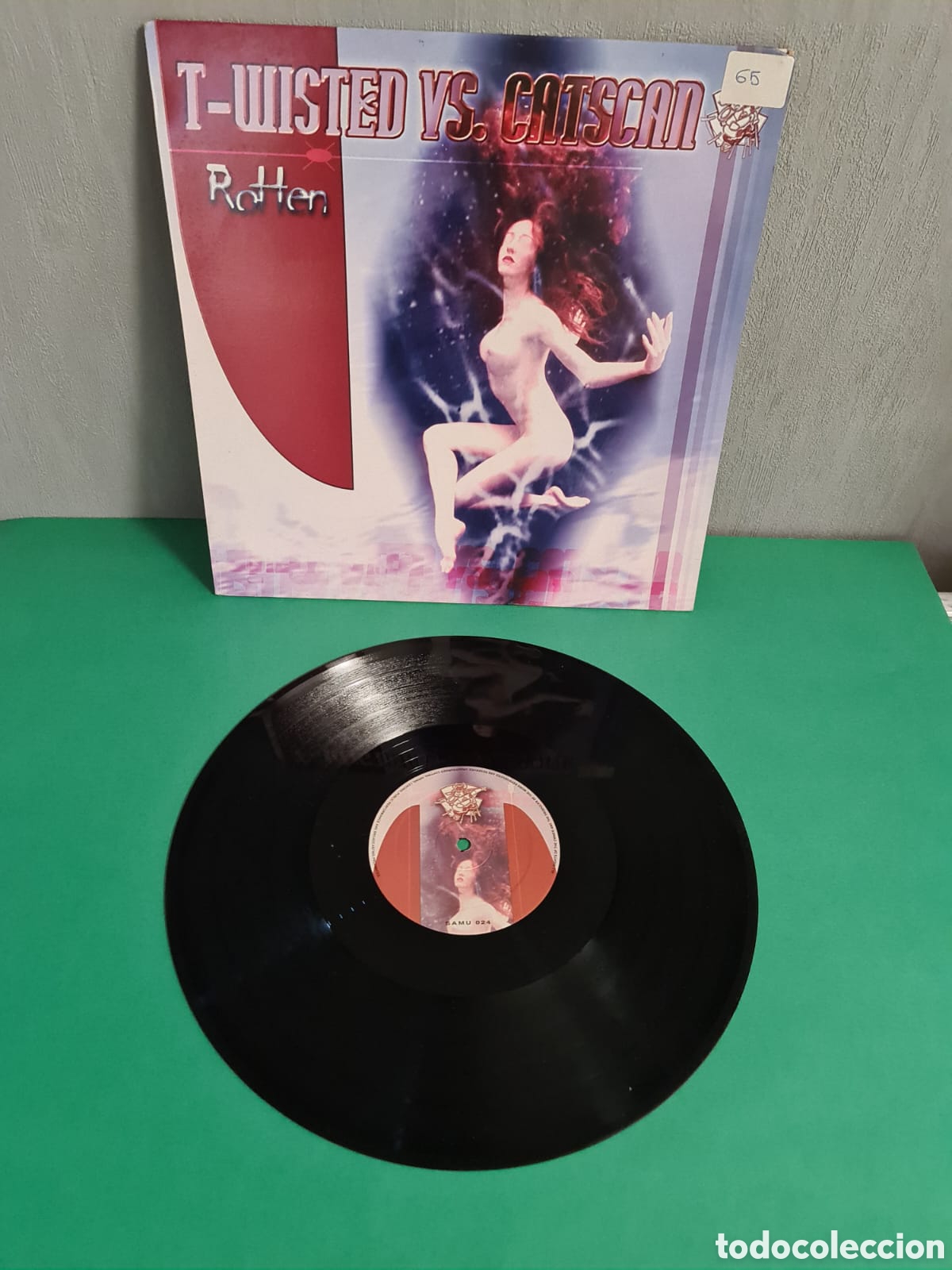 Discos de vinilo: Vinilo T-WISTED VS.CATSCAN. Rotten. - Foto 3