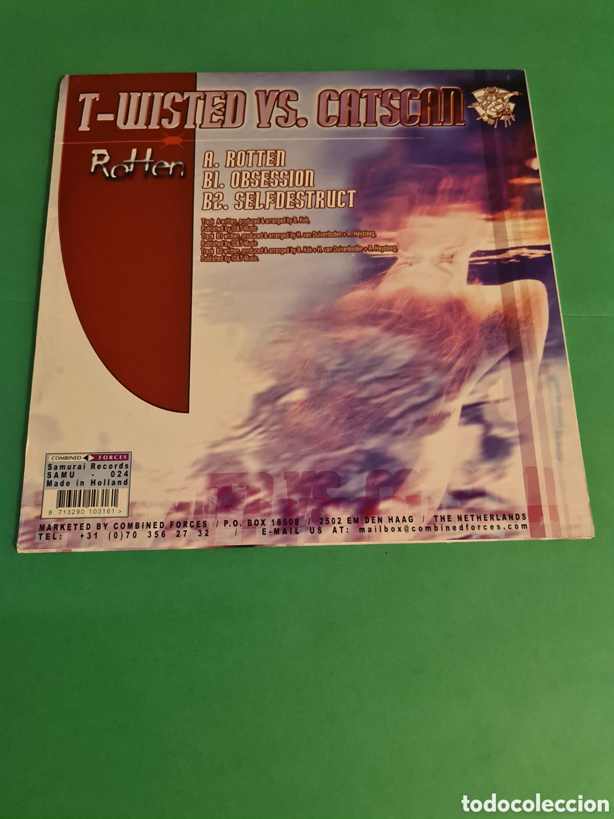 Discos de vinilo: Vinilo T-WISTED VS.CATSCAN. Rotten. - Foto 4