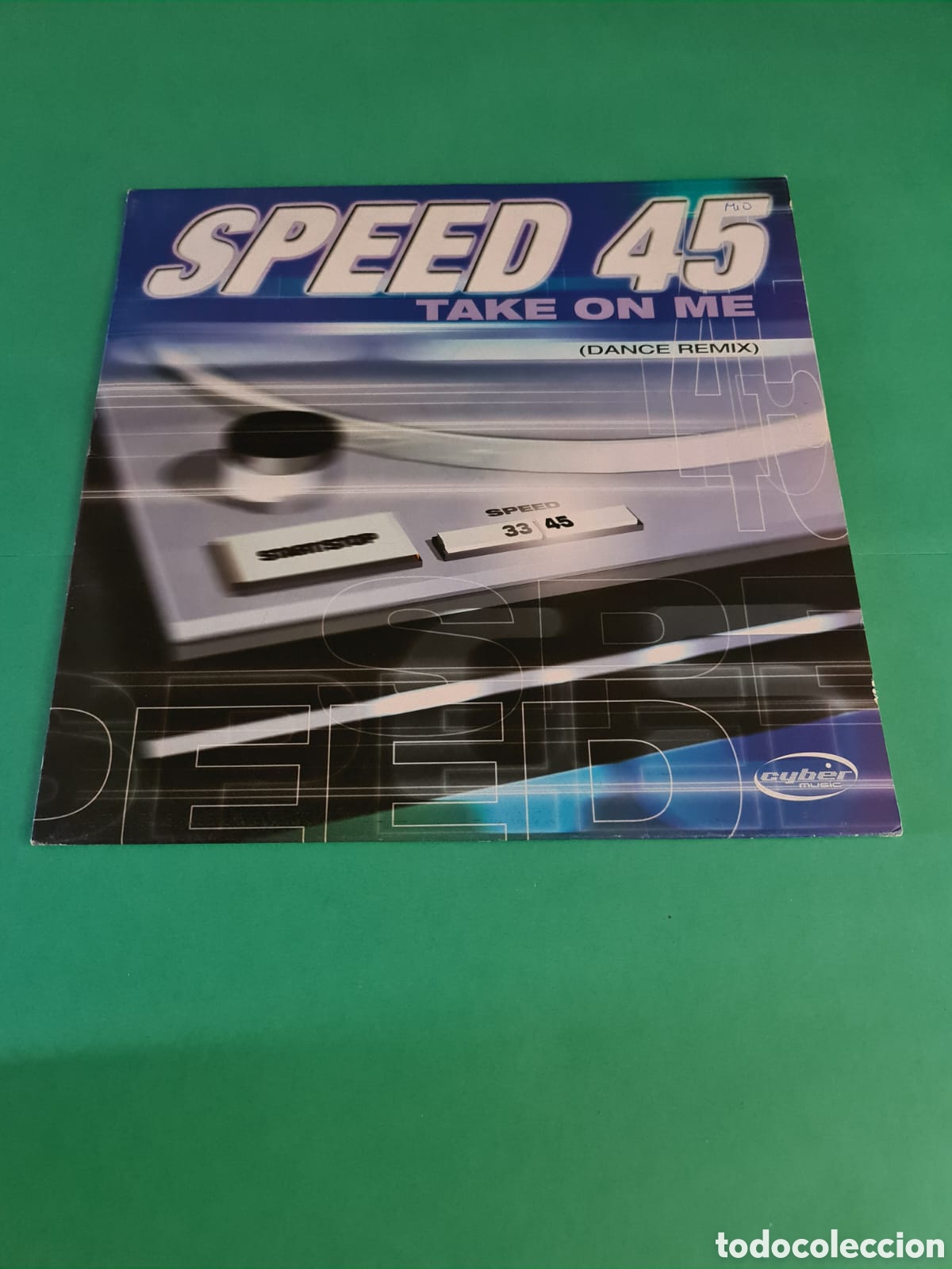 Discos de vinilo: Vinilo SPEED 45. TAKE ON ME ( DANCE REMIX) - Foto 1