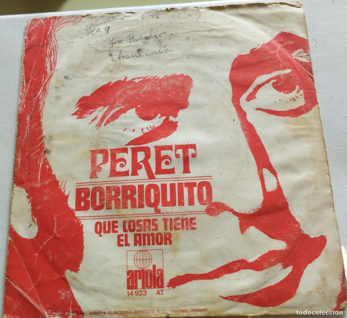 Discos de vinilo: PERET-BORRIQUITO-ARIOLA 14 923 T-PEDIDO MINIMO 11 EUROS