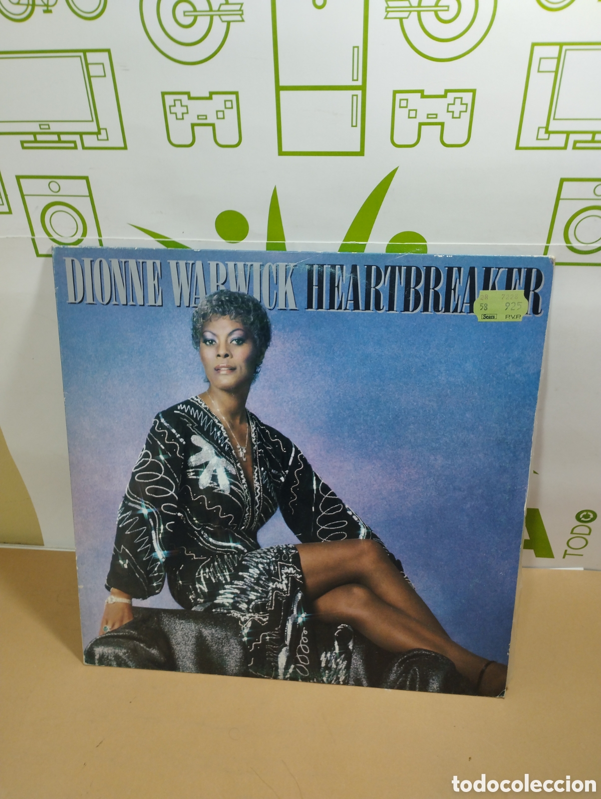 Discos de vinilo: Dionne Warwick. Heartbreaker. Lp - Foto 1