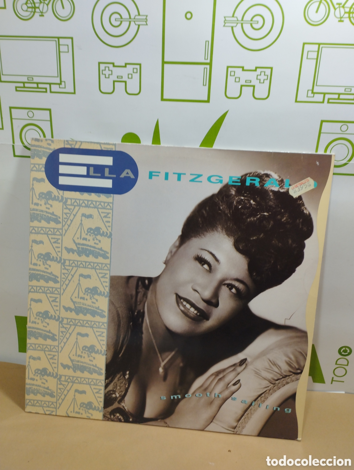 Discos de vinilo: Ella Fitzgerald. Smooth Sailing. Lp - Foto 1