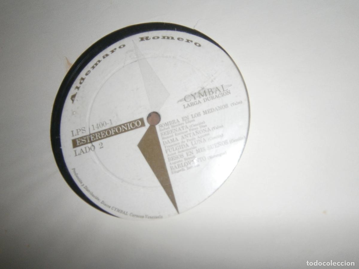 Discos de vinilo: ANTIGUO LP VINILO - ALDEMARO ROMERO - Foto 2