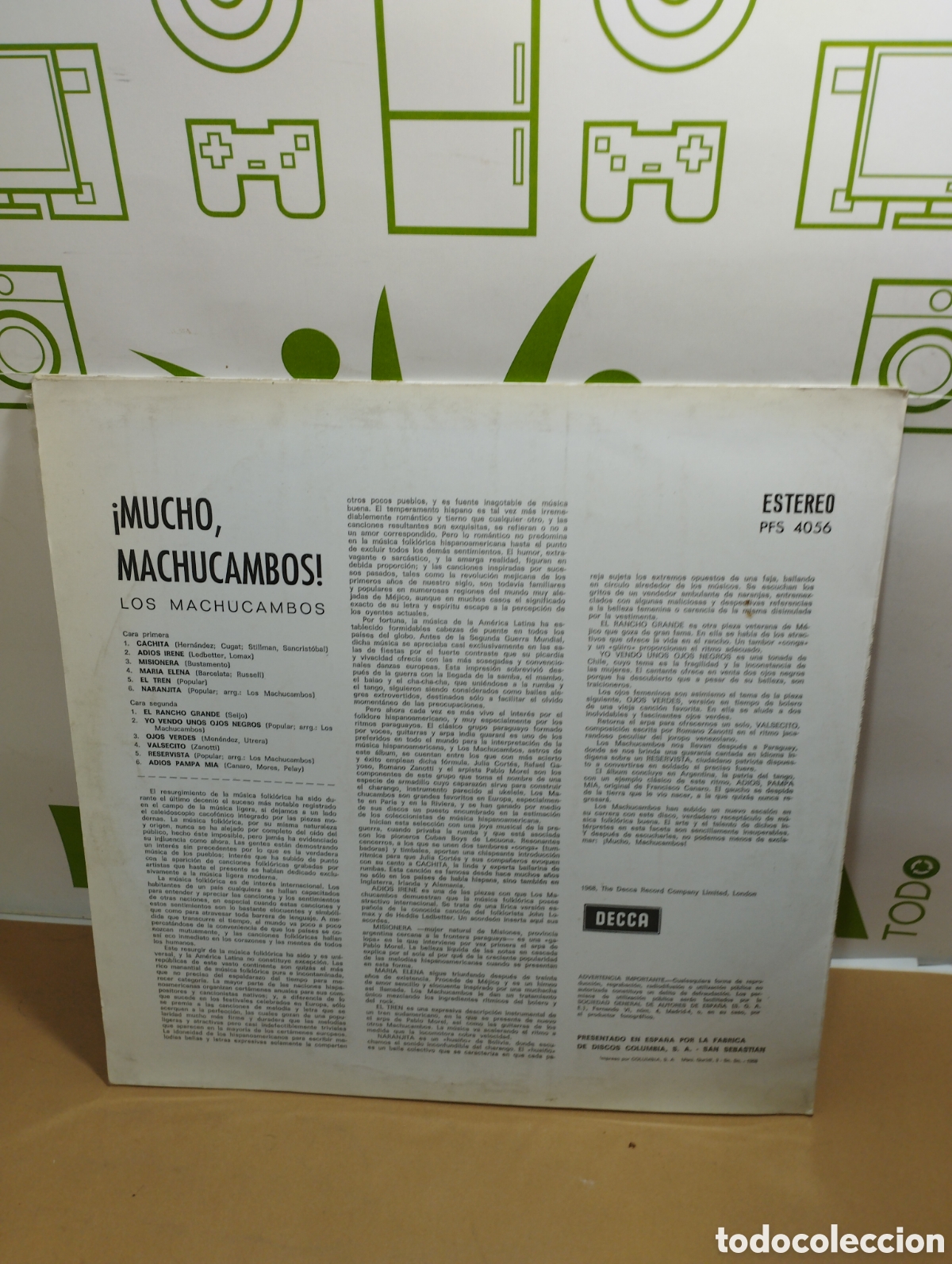 Discos de vinilo: Mucho machucambos. Lp - Foto 2